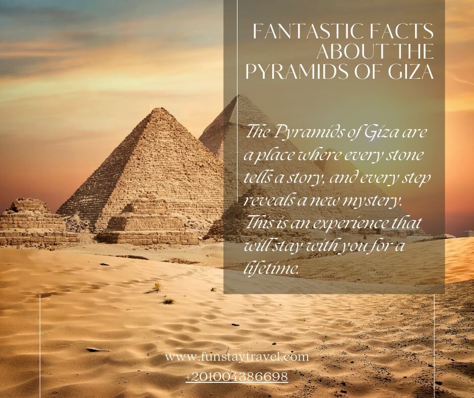 FUN FACTS ABOUT THE PYRAMIDS OF GIZA FOR KIDS visual data 2
